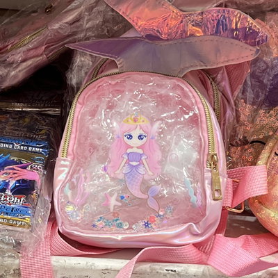 Riñonera Infantil  Sirena Transparente