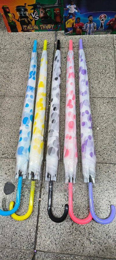 Paragua Platic Puntito Colores OFERTA