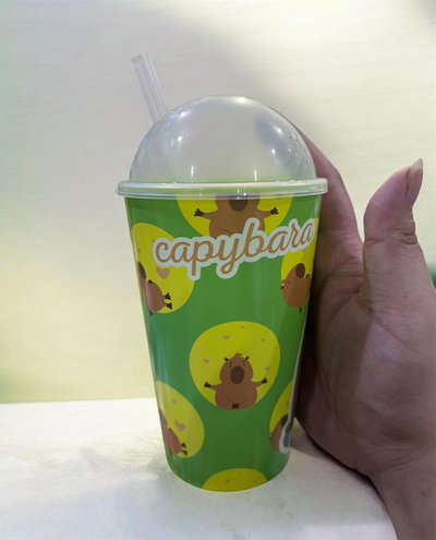 Vaso con Domo de Capibara 