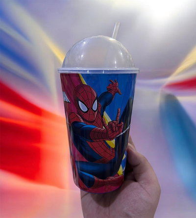 Vaso con Domo de Spider Man