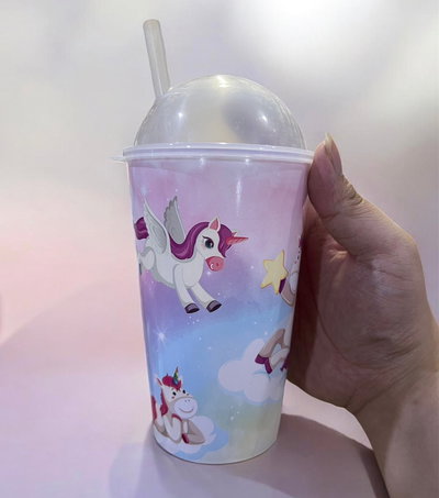 Vaso con Domo de Unucornio
