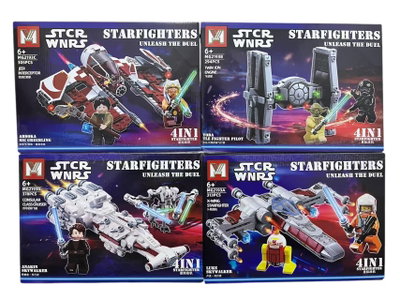 Bloques Star World ×4 1290Piezas Gigantes MG2193 