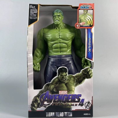 Avengers Heros Hulk Musical Luz 30cm 