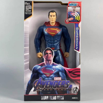 Avengers Heros Super Man Musical Luz 30cm 