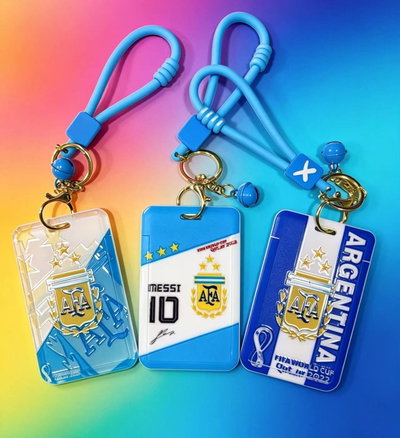 Porta Sube Llavero Argentina ×6