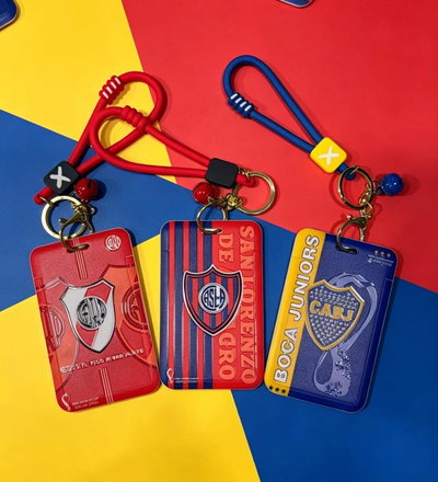 Porta Sube Llavero Equipo Surtido ×6