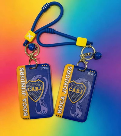 Porta Sube Llavero Boca ×6