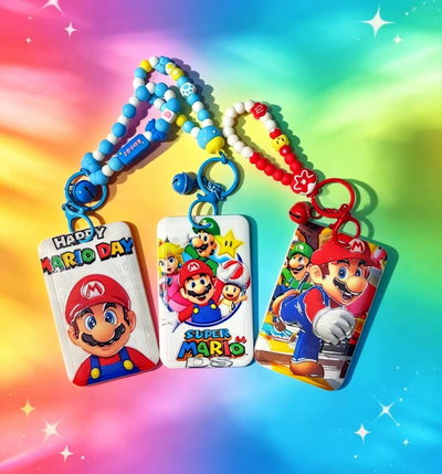 Porta Sube Llavero Mario Bro ×6