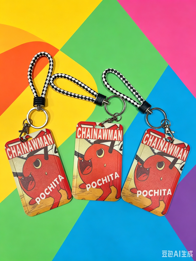 Porta Sube Llavero Pochita ×6