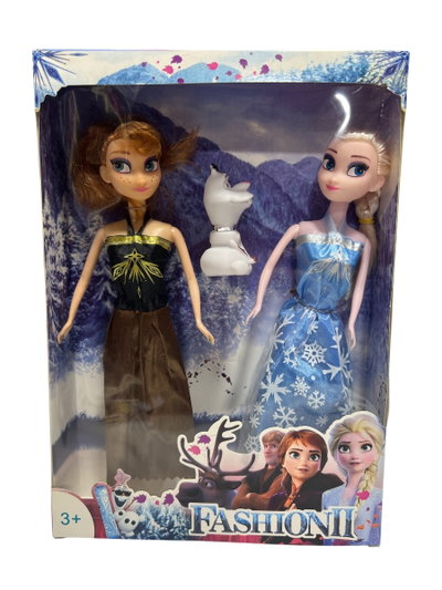 Muñeca Frozen x2 +Olaf