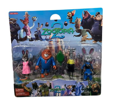 Blister Zootopia ×4 León 