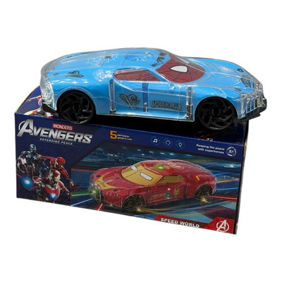 Auto Deportivo Avengers Hero Luz y Sonido