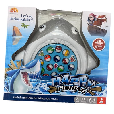 Juego de Pesca Giratorio Tiburón Musical 