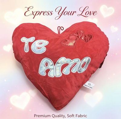 Peluche Corazón Te Amo 35cm