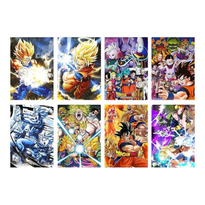 Pósters Dragon Ball Pack de 8 -29x42cm