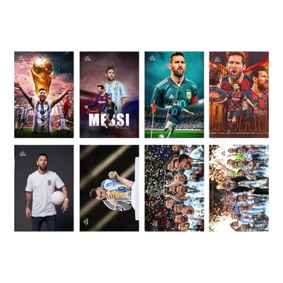 Pósters Messi Pack de 8 -29x42cm
