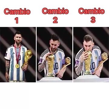 Póster 3D Messi