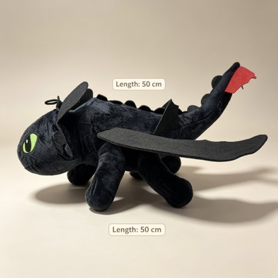 Peluche Chimuelo Clásico Negro 50 CM