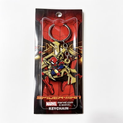 Llavero Metálico Giratorio de Hero Araña Spiderman 