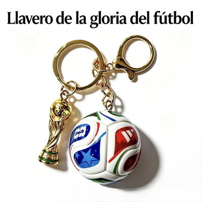Llavero Pelota Fútbol Copa Mundial