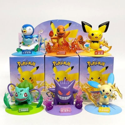 SET Figura Pokemon 6Pieza Caja Completa