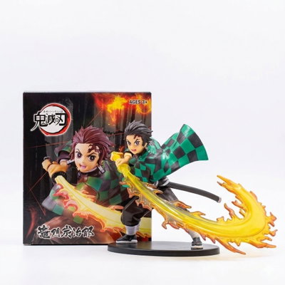 Figura Demon Slayer Tanjiro Kamado Fuego C/Caja Oferta