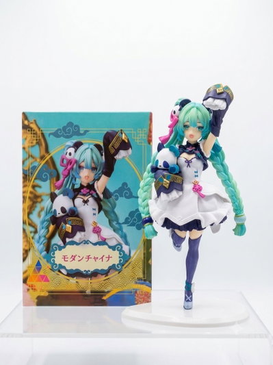 Figura Miku Panda Estilo China 20cm Oferta