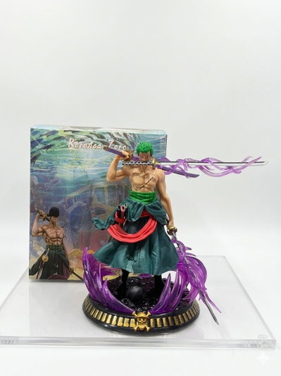 Figura One Piece Zoro 2Cabezas 3Espaldas Oferta