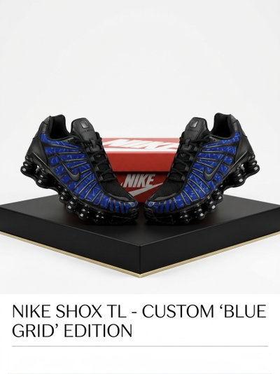 Nike Shox Edition Blue Grid 