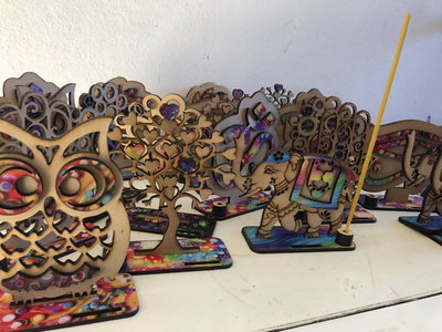 Portasahumerio figuras color