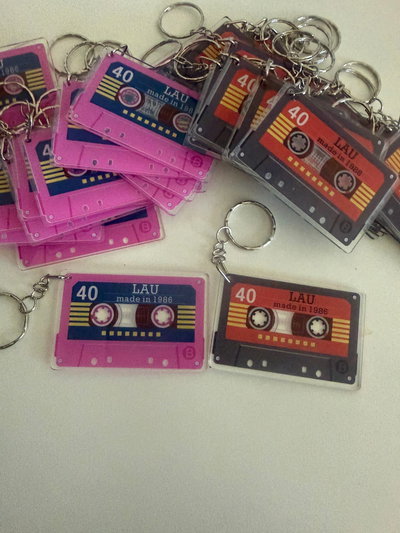 Llaveros en Acrilico Transparente