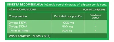 Omega 3 Geonat - EPA 1000/DHA 500