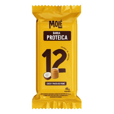 Barritas Proteicas 12g - Molé