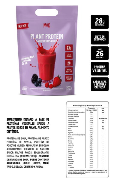 Proteína vegetal - Molé 907 gr