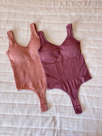 Body reductor de Morley rosa claro