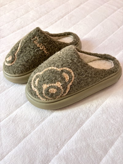 Pantuflas Verdes Talle 36