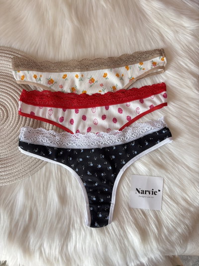 Less clásicas Morley estampadas pack x2