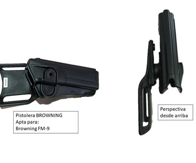 Pistolera Nivel 2 Browning Hi Power Classic/ Browning FM/ Browning Compact 1911.