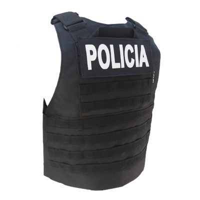 Parche-Cartel Policía Cordura y Velcro 25X10