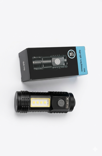 Linterna Smiling Shark SD-5304 - Mini Usb