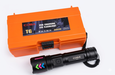 Linterna COBA (Usd TG 2000M USD Charging Led Flashlight