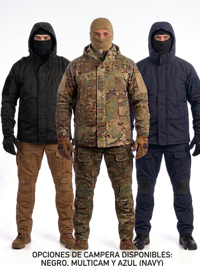 Camperas Tipo GORE-TEX (Rompevientos con Polar)