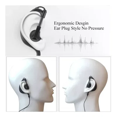 Auriculares Manos Libres Walkie Talkie mano libres Radio Baofeng k4