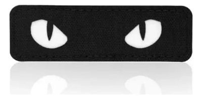 Parche Táctico de Ojos de Gato (Glow in the Dark) Doble