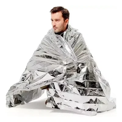 Manta Termica Emergencia Supervivencia Camping 130x210cm