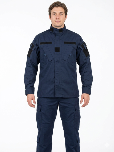 Uniforme Completo RipTop Azul Chaquetilla/Pantalon