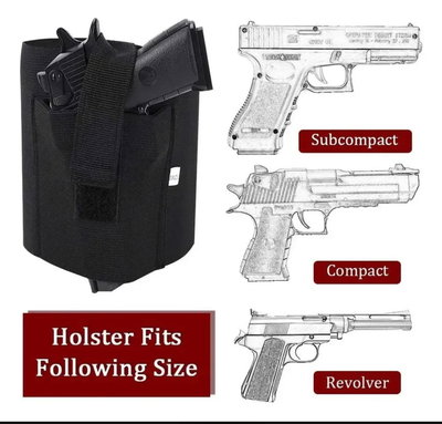 Faja Porta Pistola Elástica Universal de Tobillo y Pantorrilla – Pistolera Ambidiestra 