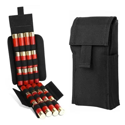 Porta Cartuchos Táctico de Gran Capacidad - Pouch para 25 Cartuchos Calibre 12/20