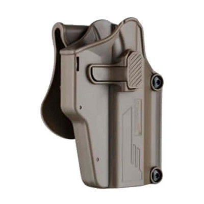 Pistolera Holster Universal Mega-Fit Polímero | Multinivel y Ajustable