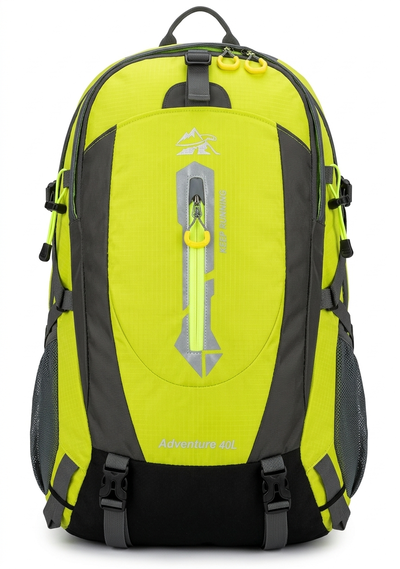 Mochila de Trekking Adventure 40L - Serie Profesional High-Visibility